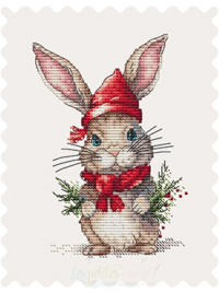 Les Petites Croix De Lucie - Christmas Rabbit