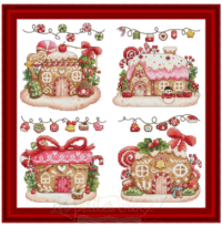 Les Petites Croix De Lucie - Gingerbread Houses