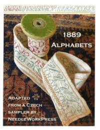 Needle WorkPress - 1889 Alphabets