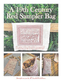 Needle WorkPress - 19th Century Red Sampler Bag