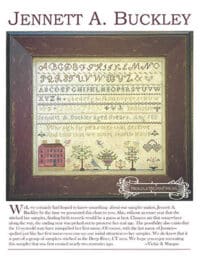 Needle WorkPress - Jennett A. Buckley