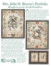 Needle WorkPress - Mrs. Julia D. Brown's Portfolio