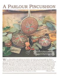 Needle WorkPress - Parlour Pincushion