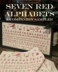 Needle WorkPress - Seven Red Alphabets