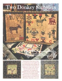 Needle WorkPress - Two Donkey Samplers