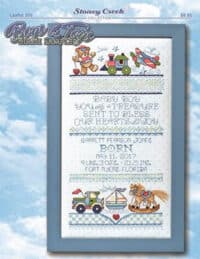 Stoney Creek Collection - Boys and Toys Birth Sampler