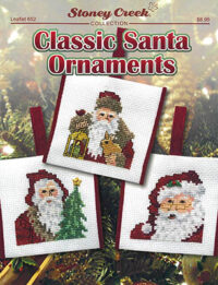 Stoney Creek Collection - Classic Santa Ornaments