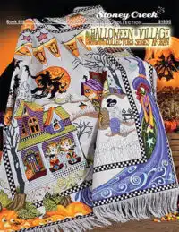 Stoney Creek Collection - Halloween Village Collectors Series Afghan