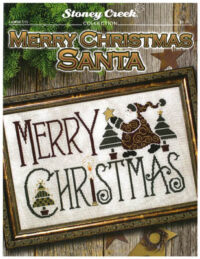 Stoney Creek Collection - Merry Christmas Santa