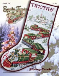 Stoney Creek Collection - Santa Train Stocking