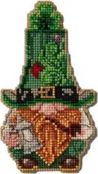 Mill Hill Kit Leprechaun With Stein Jim Shore - Cross Stitch Kit JS20-2512