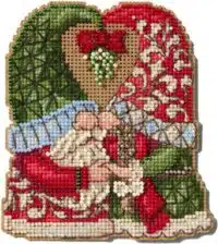 Gnomes Mistletoe - Jim Shore Cross Stitch Kit JS20-2516