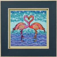 Mill Hill Kit Flowering Flamingos LB142514