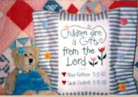 Children are a Gift Cross Stitch Pattern Lizzie Kate cross stitch pattern