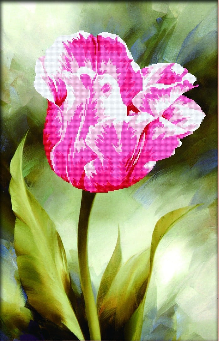 Needleart World No Count Cross Stitch Kit LONELY ELEGANT 42 x 66cm 11 Count Aida JK's Cross