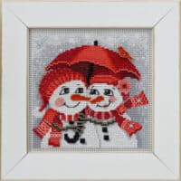 Snow in Love 2022 Beaded Cross Stitch Kit MH14-2235