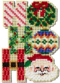 Mill Hill Kit Ho Ho Ho 2025 Beaded Cross Stitch Kit MH18-2535