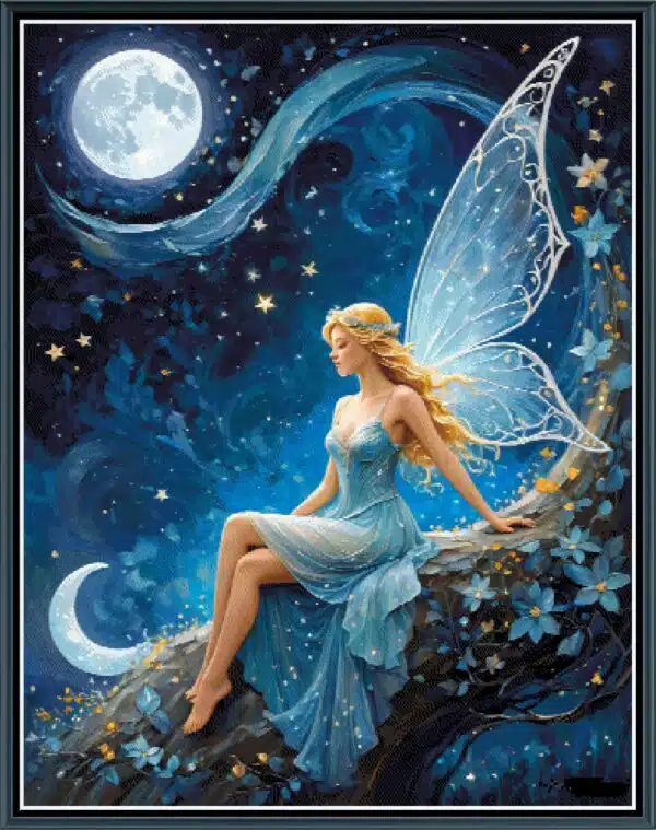 Moon Fae Wattobiz Cross Stitch Chart PDF