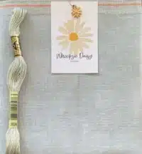 Whoopsie Daisy Designs by Daisy Chain Stitchery Sage 28 count
