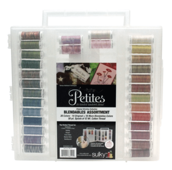 Original Slimline Thread Storage Box - 12 Wt. Cotton Petites Blendables Thread Collection 885-21