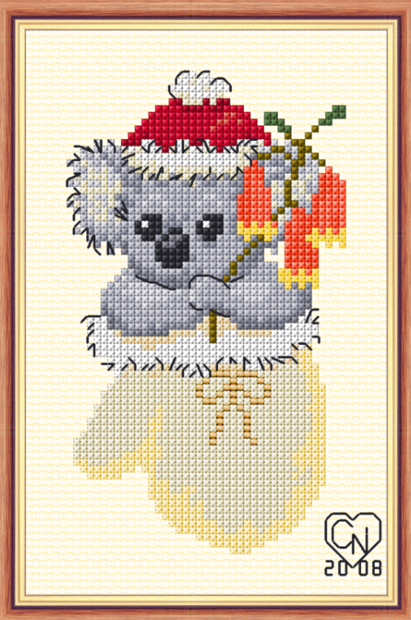 Koala in Mitten