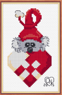 Plaited Heart Koala