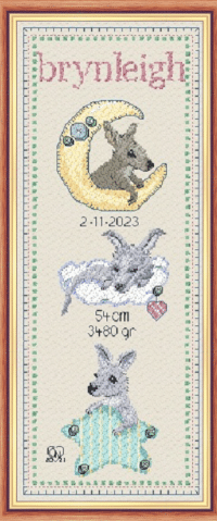 Kangaroo Birth Sampler