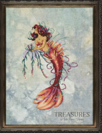 Bella Filipina Designs Treasures Arina and the Resplendence of Summer TR004 Cross Stitch Chart Hard Copy
