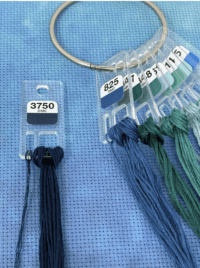 Clear Acrylic Floss Drops | Sets of 20