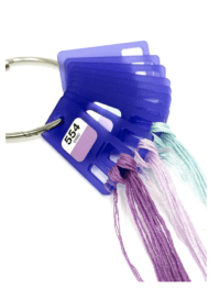 Purple Acrylic Floss Drops | Sets of 20