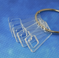 Mini Floss Drops CLEAR Set of 40