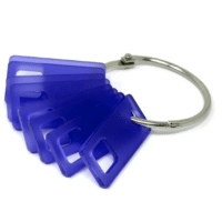 Mini Floss Drops Purple Frost Set of 40
