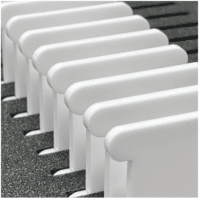 White 3mm Acrylic bobbins SET OF 24