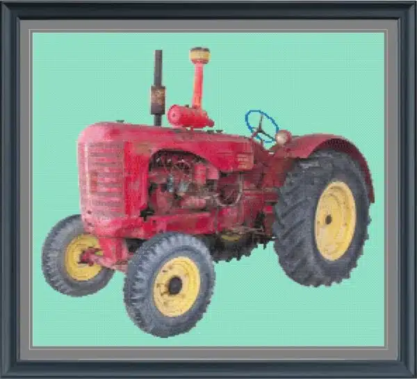 Tractor - 1 Cross Stitch Chart