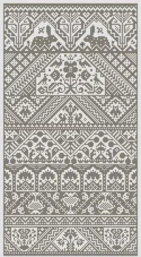 Long Dog Sampler LD165 Twee Hazen