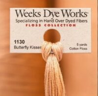 Weeks Dye Works 6 Stranded Embroidery Floss Butterfly Kisses #1130