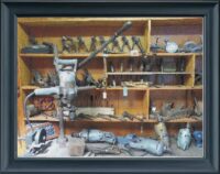 Designs on Request Wall of Tools 1 Cross Stitch Chart Hard Copy
