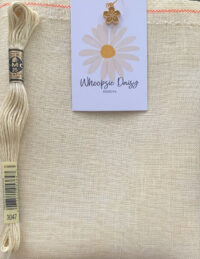 Whoopsie Daisy Designs by Daisy Chain Stitchery Wheat 32 count