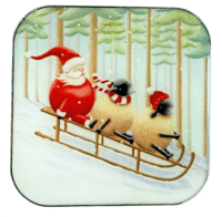 Bothy Threads XLP23 Santa's Sled Squad Cross Stitch Kit