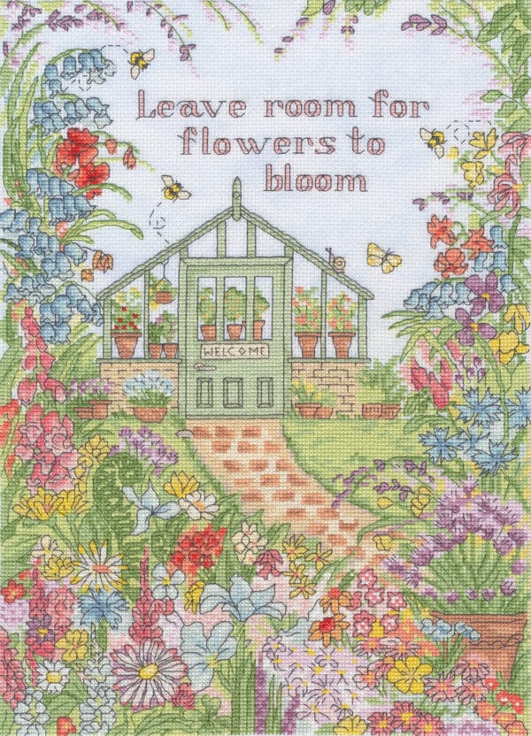 Bothy Threads XAL16 Flowers In Bloom Cross Stitch Kit