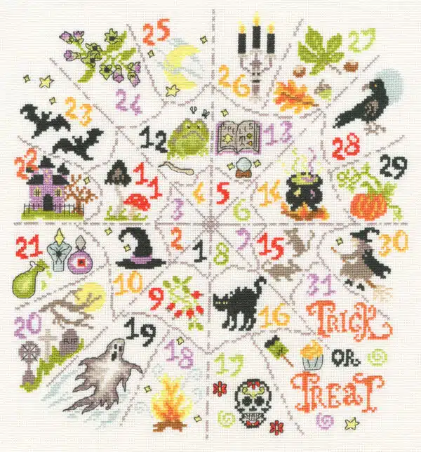 Bothy Threads XBD20 Halloween Cross Stitch Kit