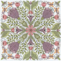 Bothy Threads XBUF2 Bursting Blooms Cross Stitch Kit