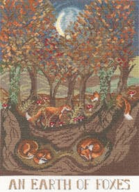Bothy Threads XDD10 An Earth of Foxes Cross Stitch Kit