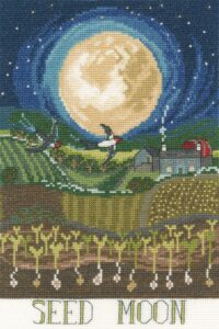 Bothy Threads XDD13 Seed Moon Cross Stitch Kit