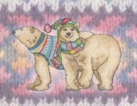 Bothy Threads XEB4 A Polar Pair Cross Stitch Kit