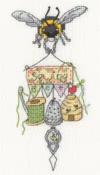 Bothy Threads XETE13 Sewing Bee Cross Stitch Kit
