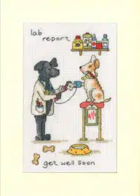 Bothy Threads XGC63 Lab Report Cross Stitch Kit