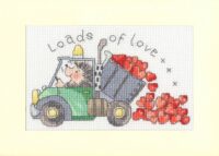 Bothy Threads XGC64 Loads Of Love Cross Stitch Kit