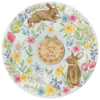 Bothy Threads XJS4 Spring Wreath Cross Stitch Kit