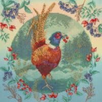 Bothy Threads XJS8 Fall Feathers Cross Stitch Kit